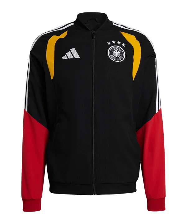 adidas dfb tyskland tiro præsentationsjakke sort