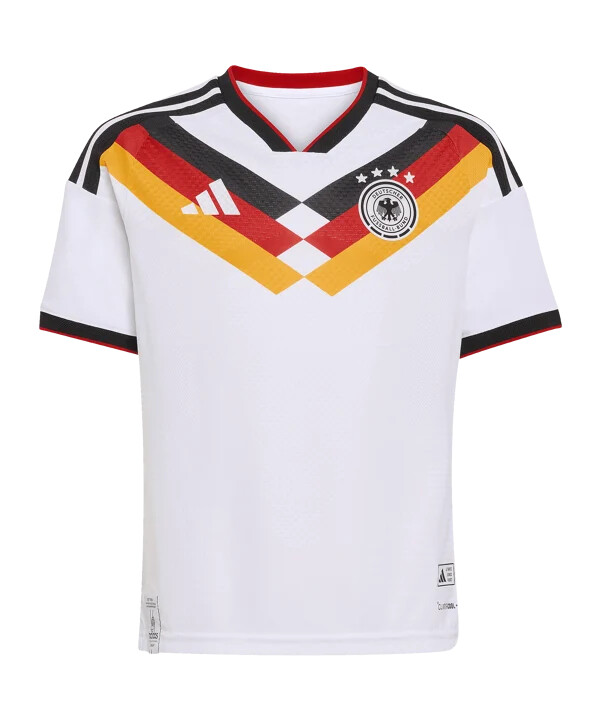 adidas dfb tyskland autentisk hjemmebanetrøje vm 2026 børn hvid