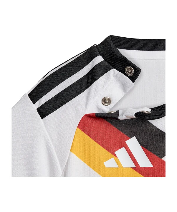 adidas dfb tyskland babysæt hjemmebanetrøje vm 2026 børn hvid