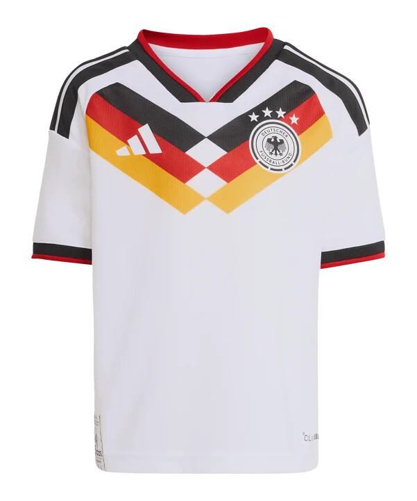 adidas dfb tyskland hjemmebanetrøje vm 2026 børn hvid