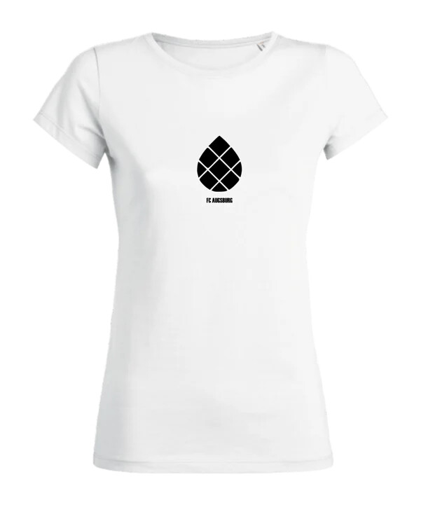 fc augsburg t-shirt zirbelnuss dame hvid