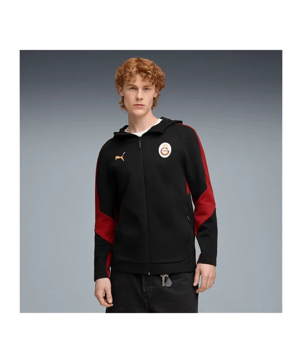 puma galatasaray istanbul evostripe hættetrøje sort f05