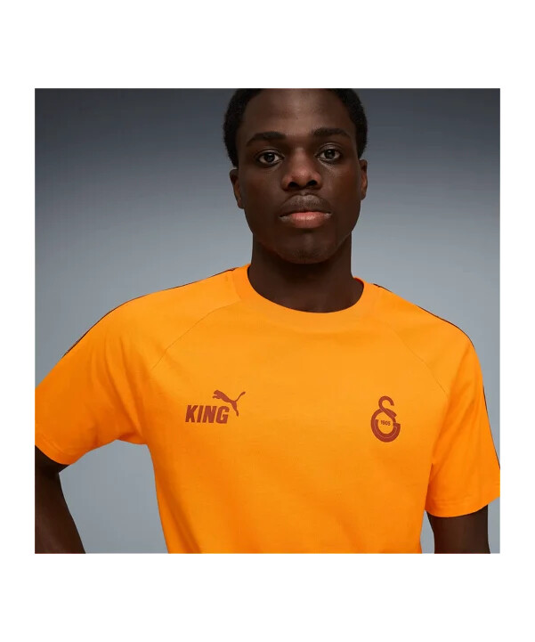 puma galatasaray istanbul king t-shirt orange f06