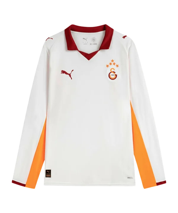 puma galatasaray istanbul langærmet udebanetrøje 20252026 hvid f02