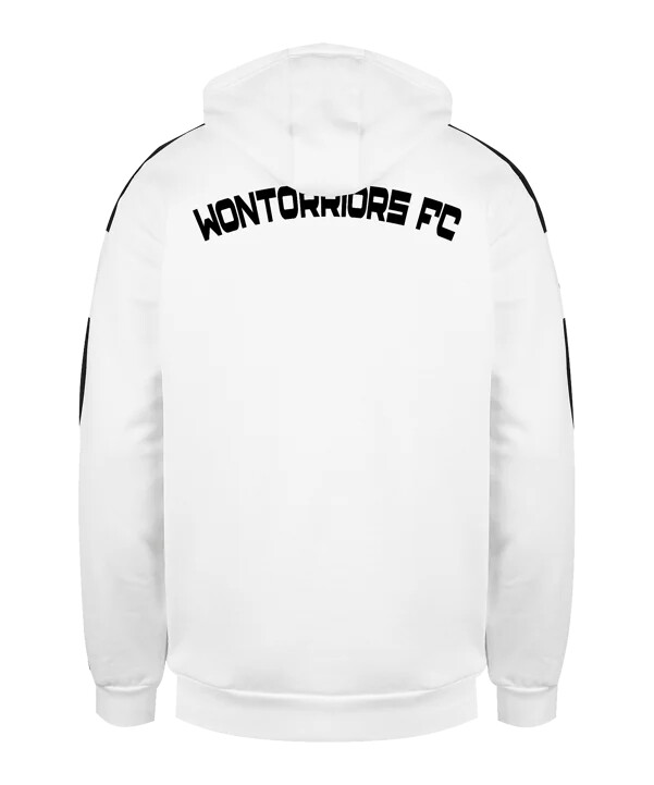 adidas wontorriors fc sweat-hættetrøje hvid