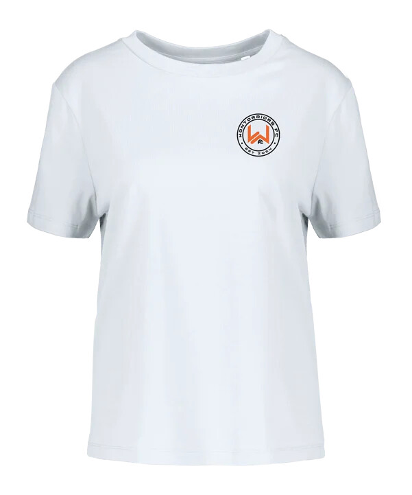 wontorriors fc fan t-shirt dame hvid fc001